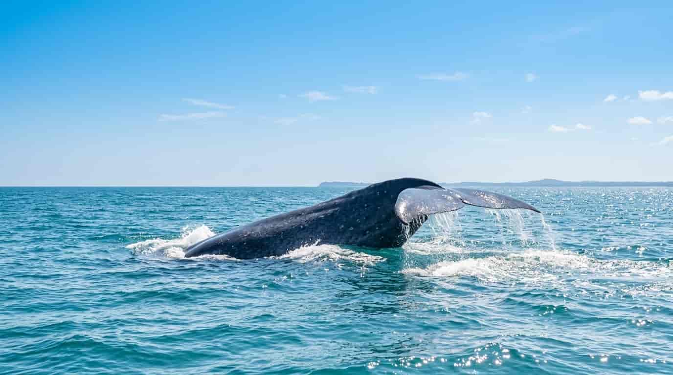 Whale watching off Sri Lanka's south coast